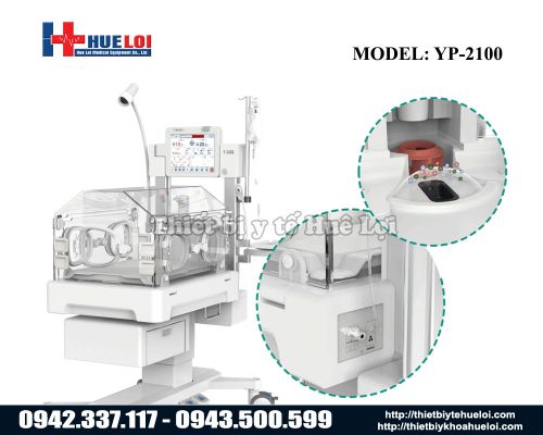 Lồng ấp trẻ sơ sinh kèm chức năng theo dõi sức khỏe