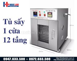 Máy sấy dược liệu đa năng 1 cửa 12 tầng