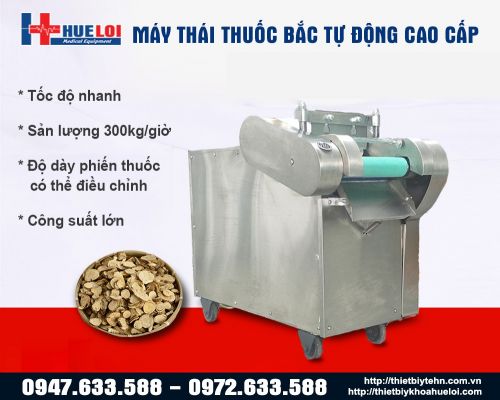 Máy thái thuốc đông y cao cấp 