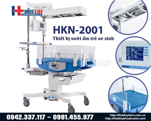 Thiết bị sưởi ấm kết hợp điều trị vàng da cho trẻ sơ sinh