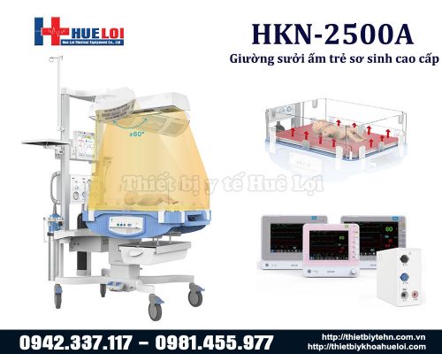 Giường sưởi sơ sinh cao cấp HKN-2500A-NINGBO-DAVID