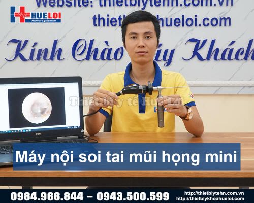 Máy nội soi Tai Mũi Họng mini nguồn sáng di động