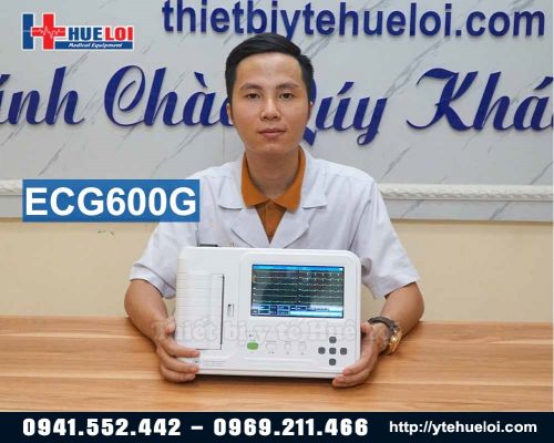 Máy điện tim 6 kênh contec - 600G