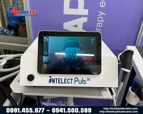 Máy xung kích trị liệu kết hợp tác động cột sống INTELECT Puls 30