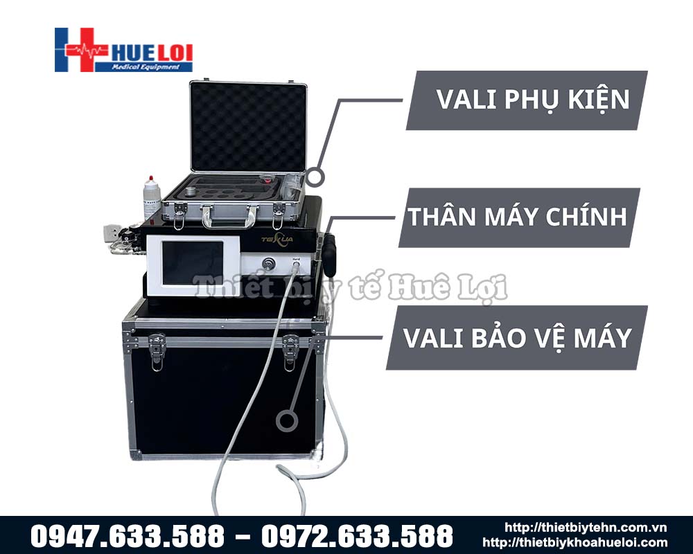 máy xung kích trị liệu T501B – Shockwave