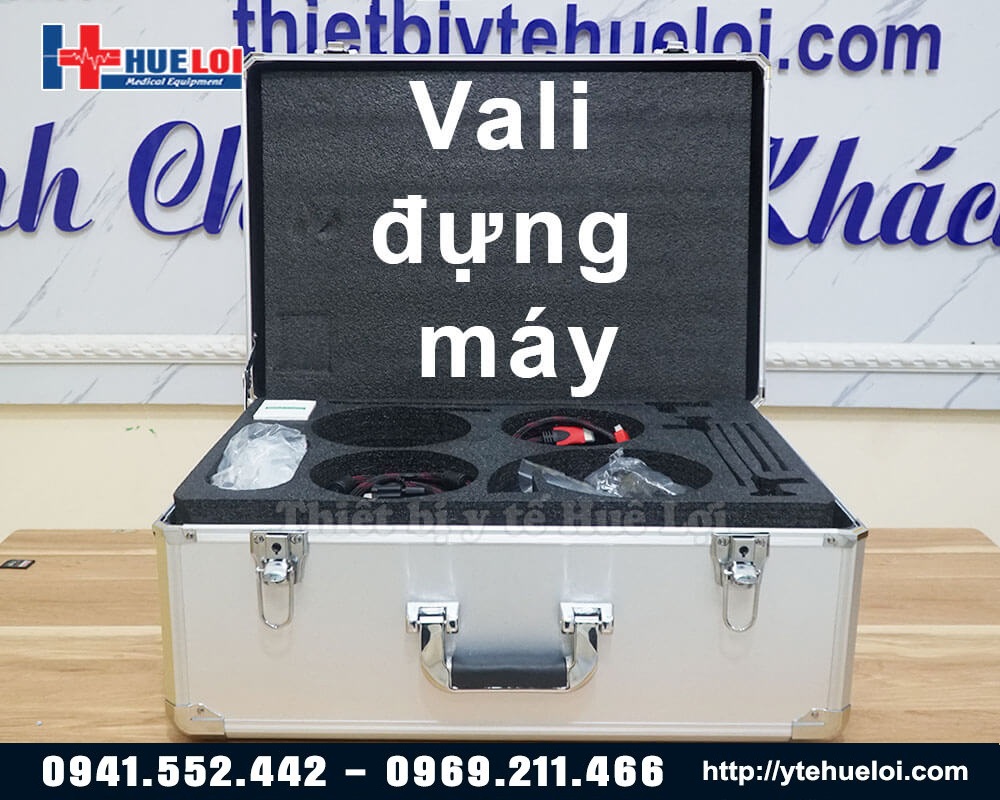 vali đựng thân máy và phụ kiện máy nội soi tai mũi họng ncm 15