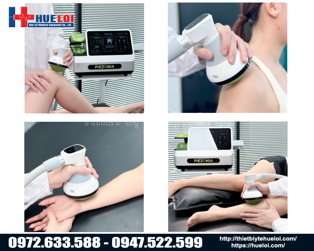m&aacute;y s&oacute;ng xung k&iacute;ch &aacute;p điện piezonia ch&iacute;nh h&atilde;ng 