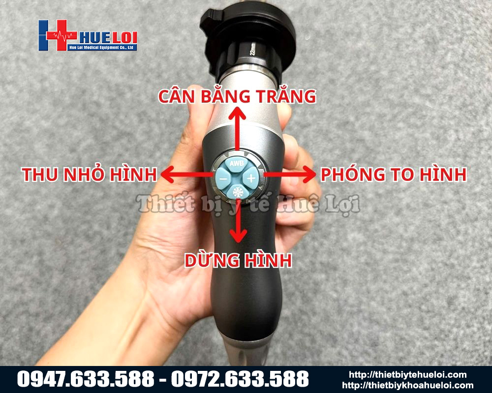 tay cầm máy nội soi tai mũi họng