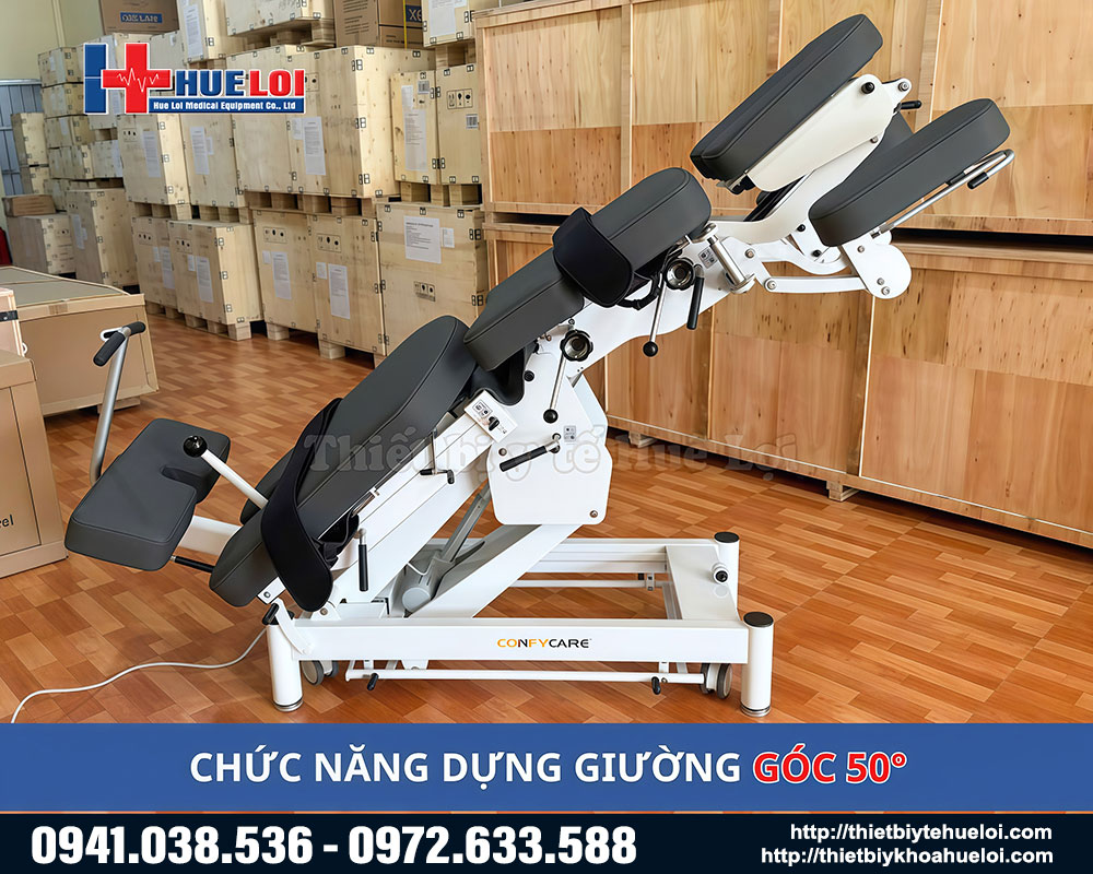 Giường Chiropractic tác động cột sống cao cấp