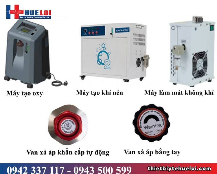 Hệ thống vận hành buồng Oxy cao áp L1