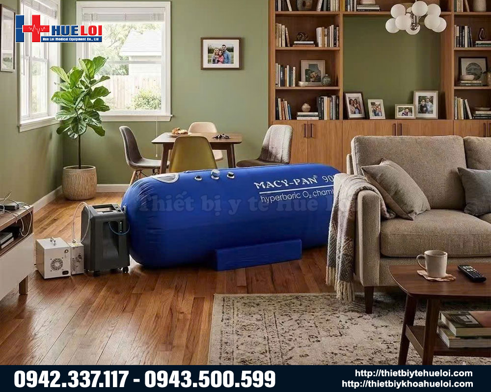 M&aacute;y trị liệu oxy cao &aacute;p tại nh&agrave;