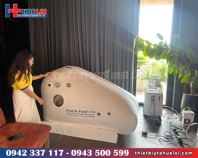 Lắp đặt buồng oxy cao áp tại phòng khám