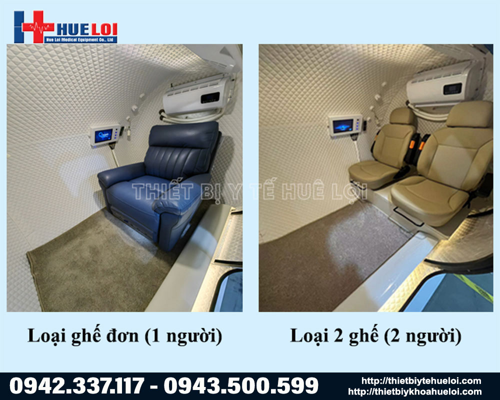 Buồng Oxy tăng áp buồng đơn