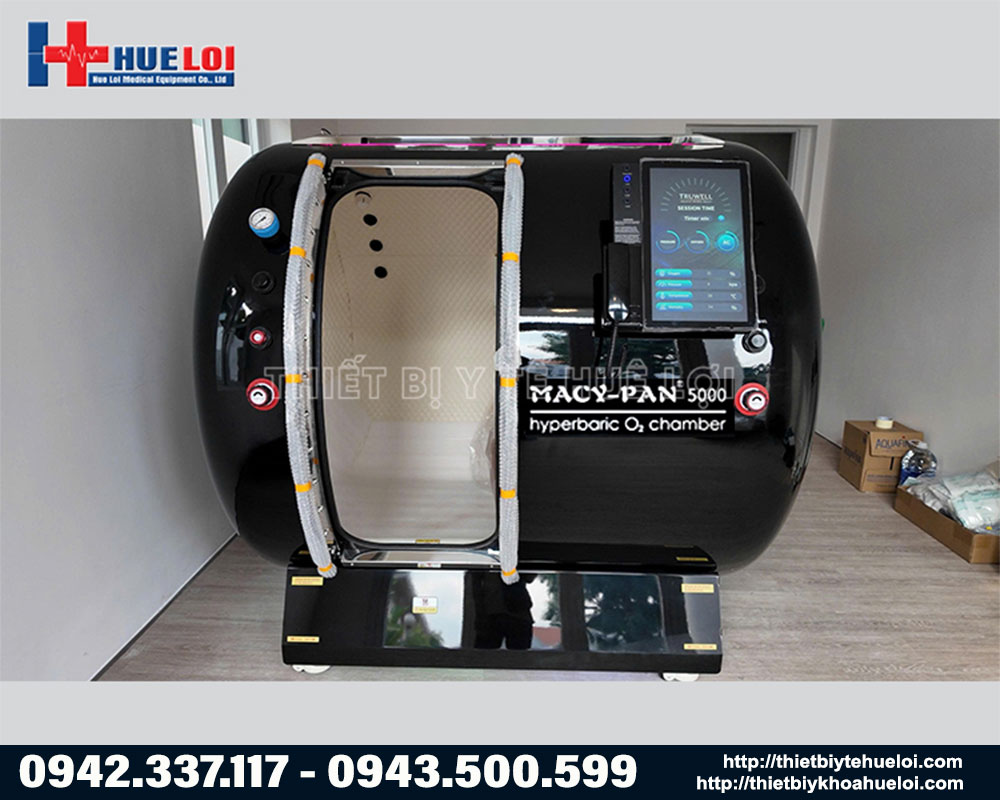 Buồng oxy tăng áp trị liệu cao cấp dành cho phòng khám.