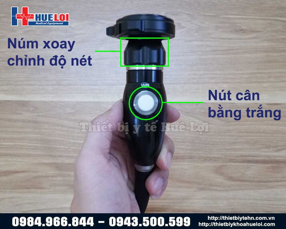 cấu tạo camera máy nội soi tai mũi họng nhi