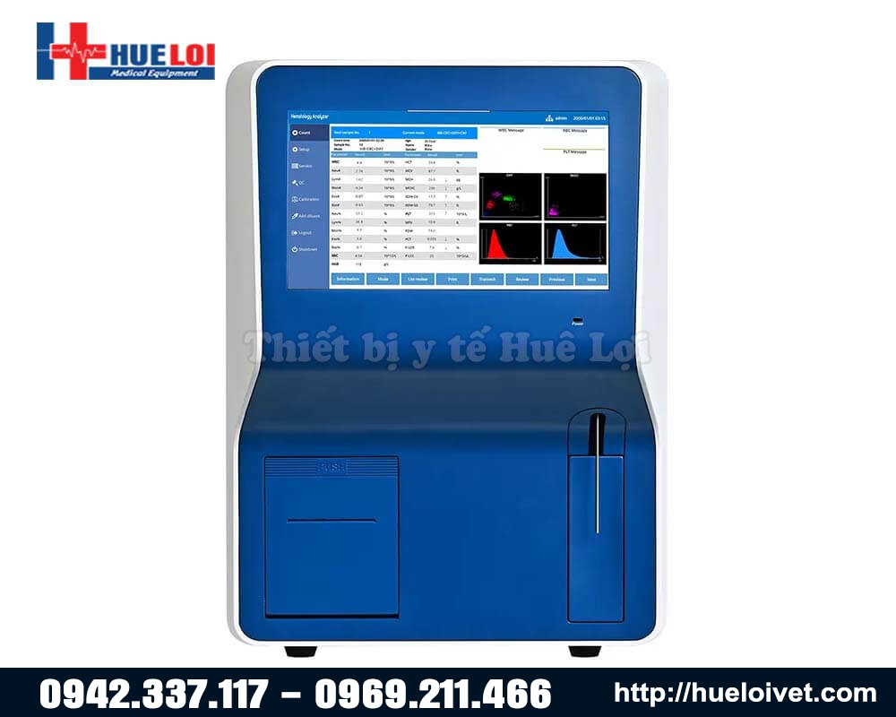 máy xét nghiệm máu thú y 5 thành phần