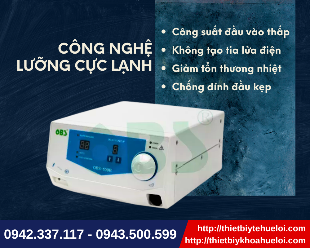 Dao phẫu thuật động vật cao tần OBS