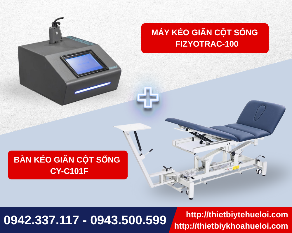 thiết bị kéo giãn cột sống hiện đại nhất
