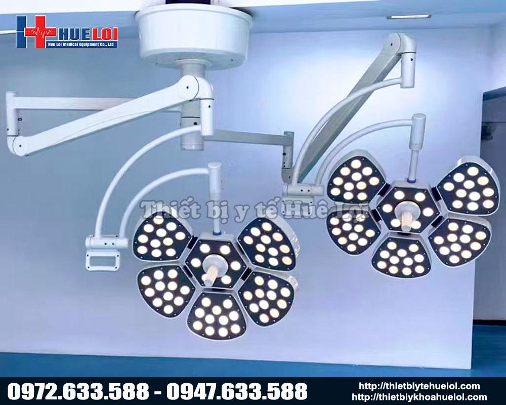đèn mổ 2 nhánh led cao cấp