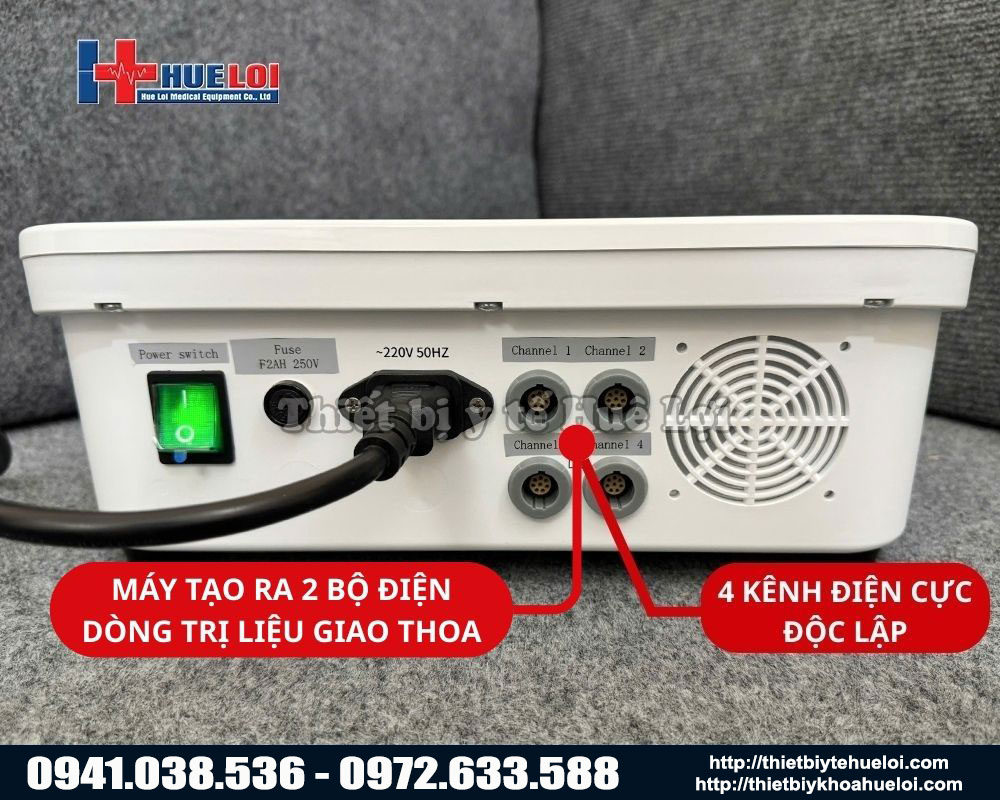 M&aacute;y điện xung c&oacute; nhiệt trị liệu