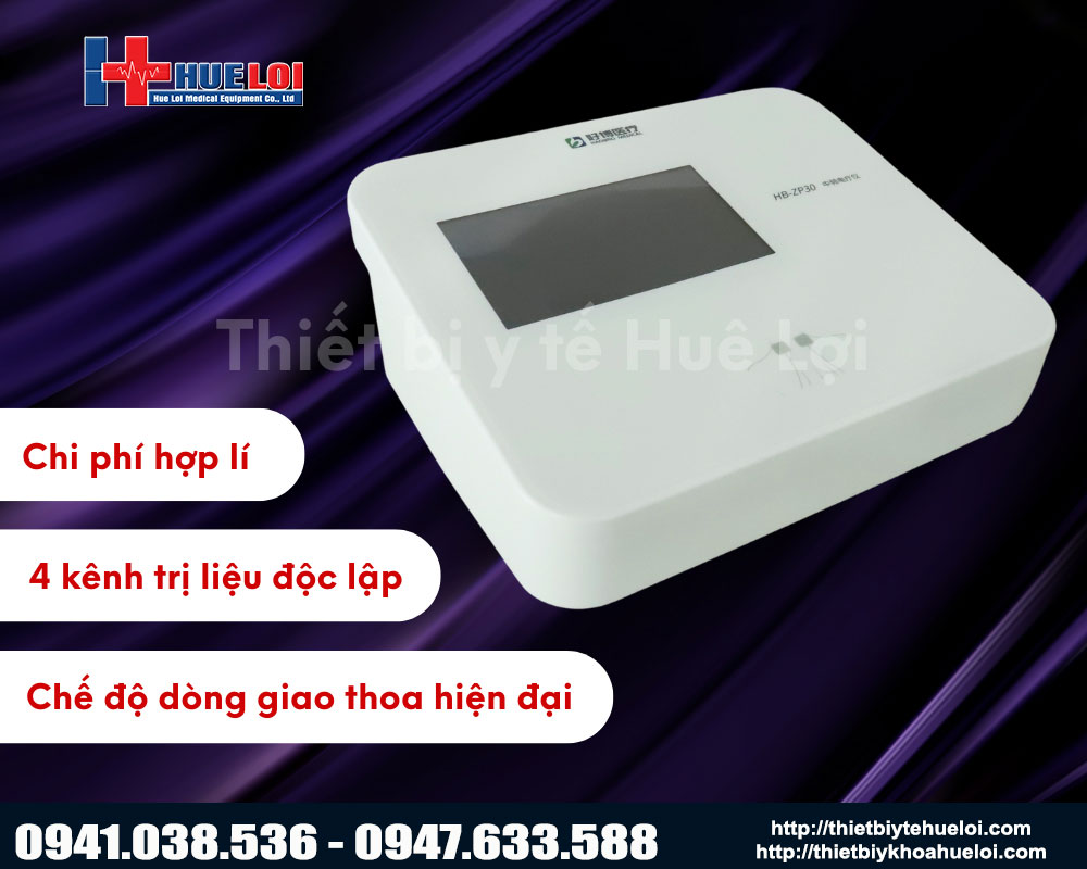 máy điện xung giao thoa zb hp30
