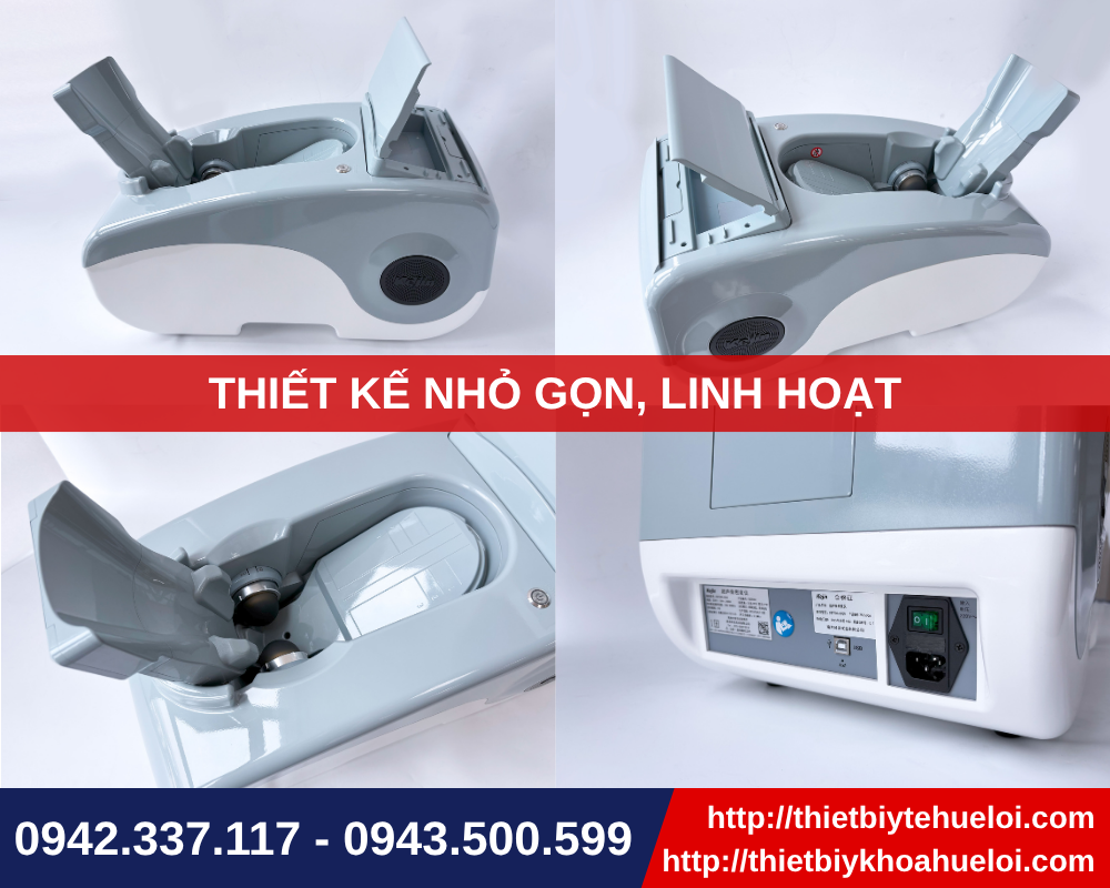Thiết kế máy đo mật độ xương gót chân bằng siêu âm nhỏ gọn