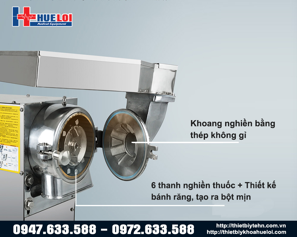 máy nghiền thuốc bắc