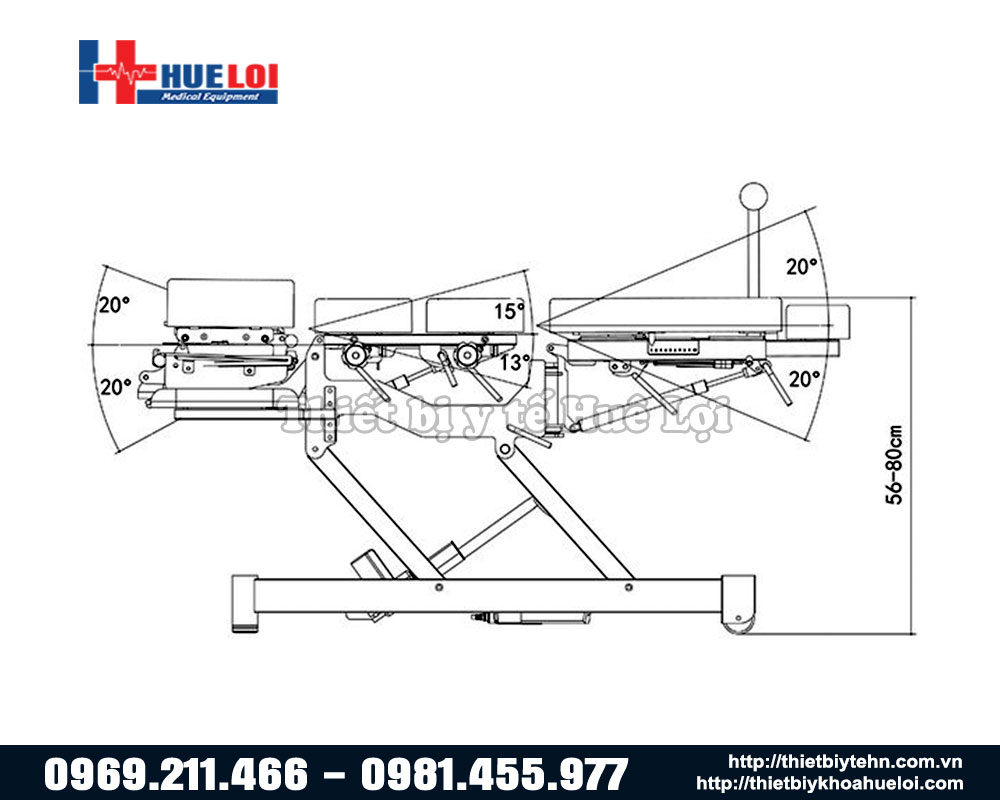 Cấu tạo chi tiết của giường EL07B