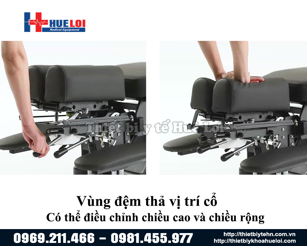 Vùng đệm thả vị trí cổ giường tác động xương EL08B