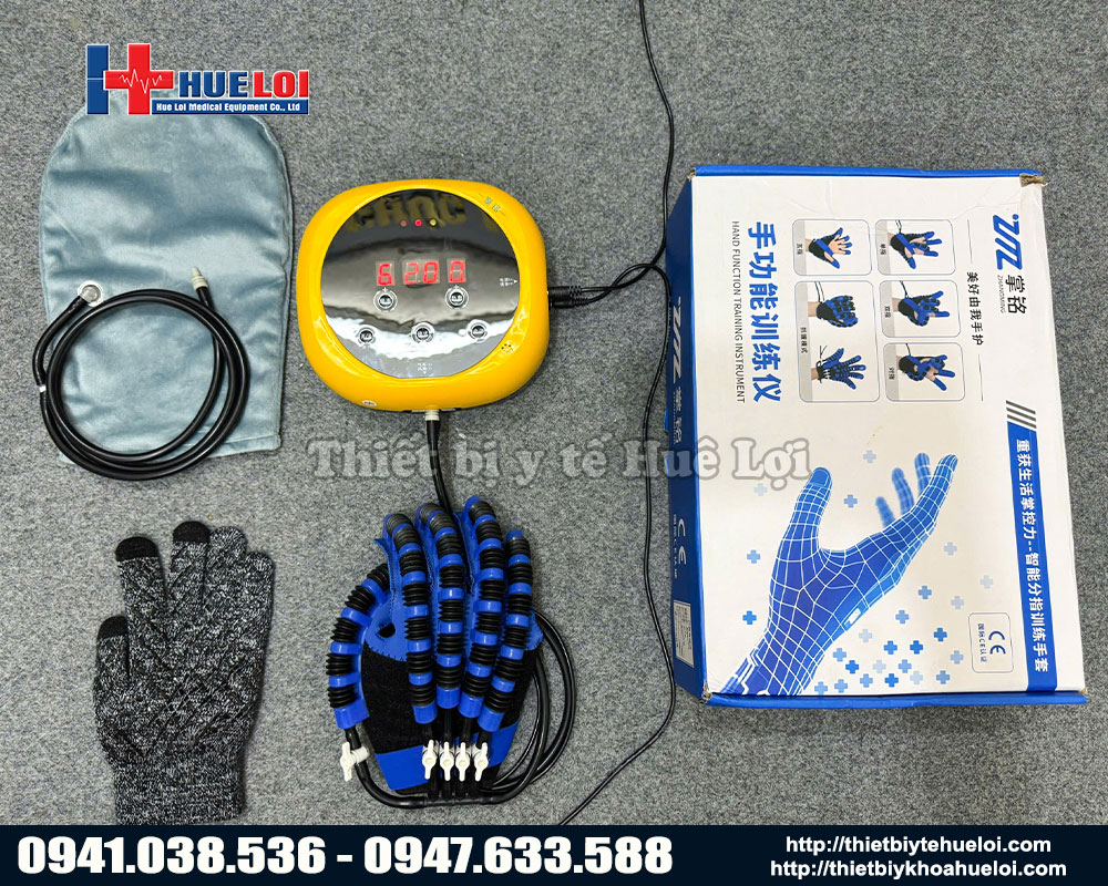 cấu hình trọn bộ của máy tập vận động bàn tay cho người tai biến 