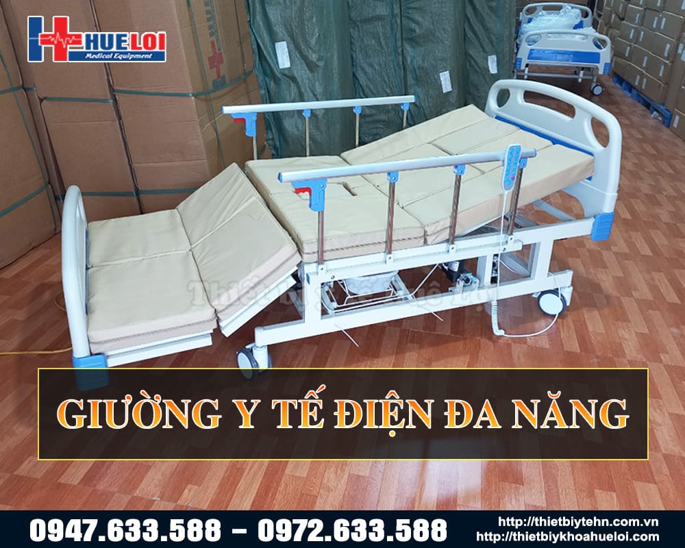 giường bệnh nhân chạy điện 