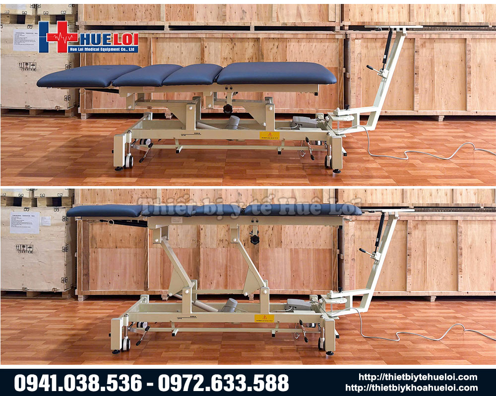 Giường kéo giãn trị liệu cột sống chuyên sâu CY C101F