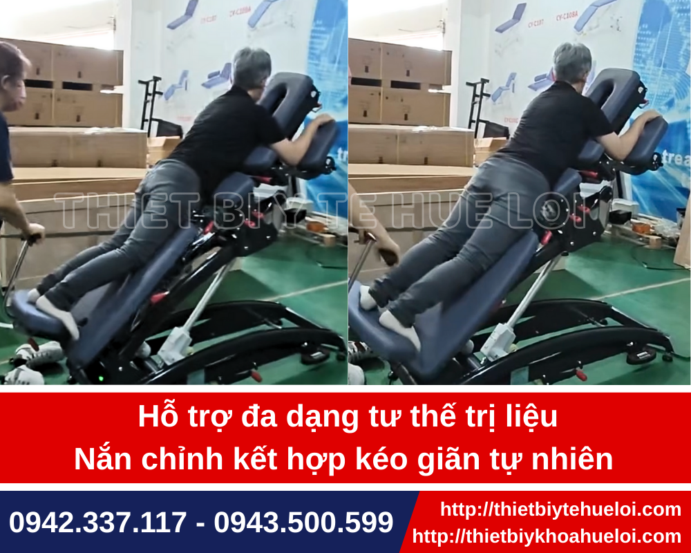 bàn nắn chỉnh, tác động cột sống