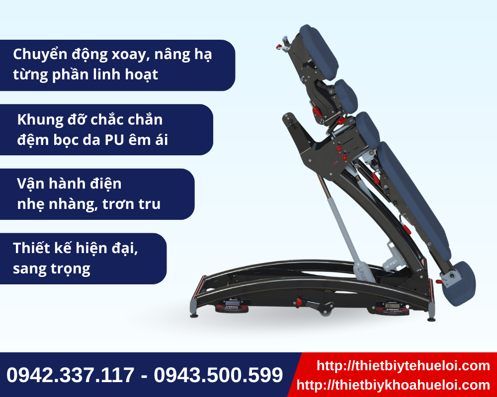 giường tác động cột sống ca cấp
