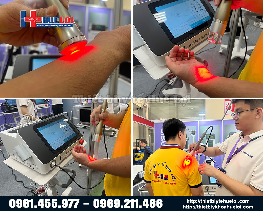máy sử dụng sóng laser đa tần trị liệu