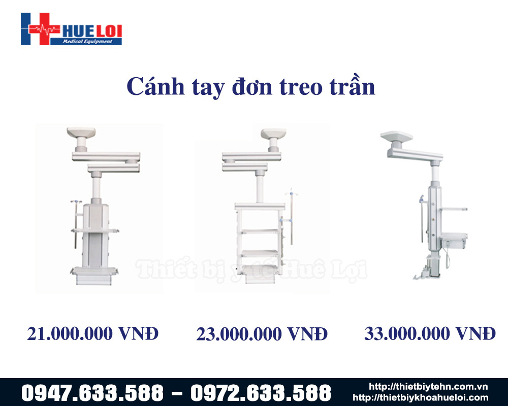 cánh tay treo trần