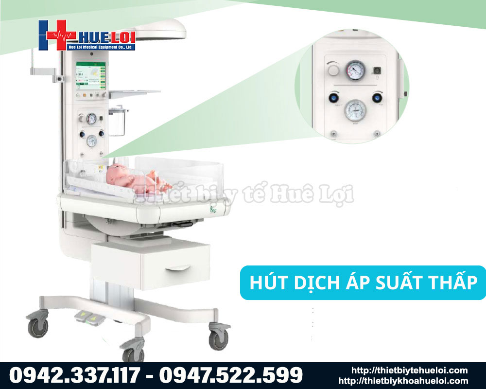 Giường sưởi ấm hồi sức sơ sinh Ecosy 830