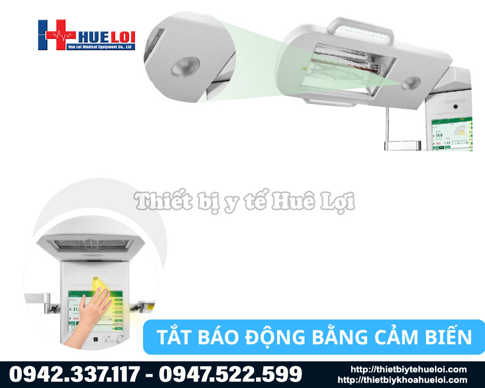 Giường sưởi ấm c&oacute; cảm biến vẫy tay th&ocirc;ng minh