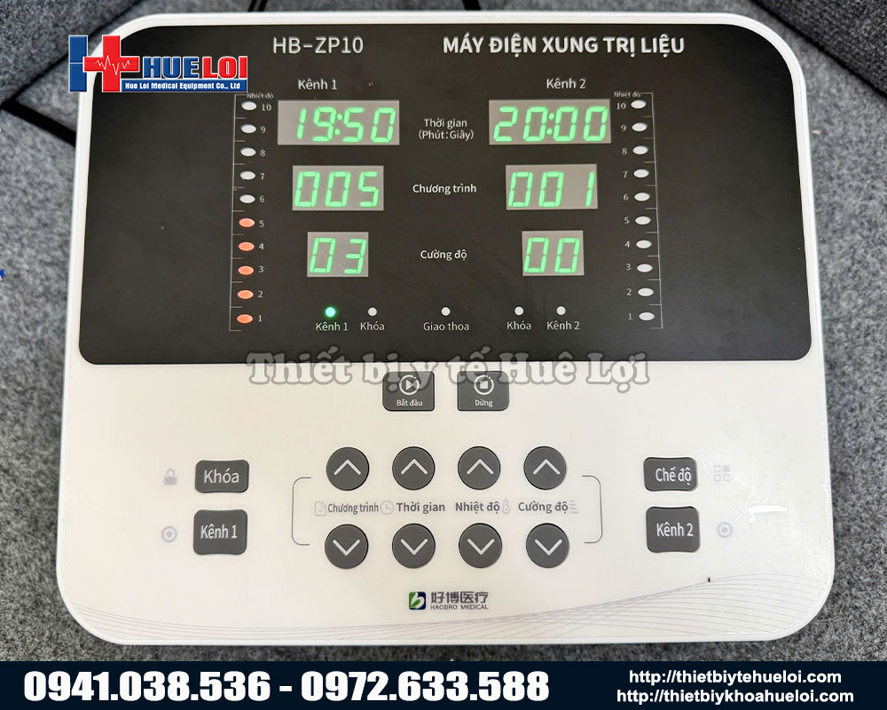 M&aacute;y trung tần 2 k&ecirc;nh HB-ZP10