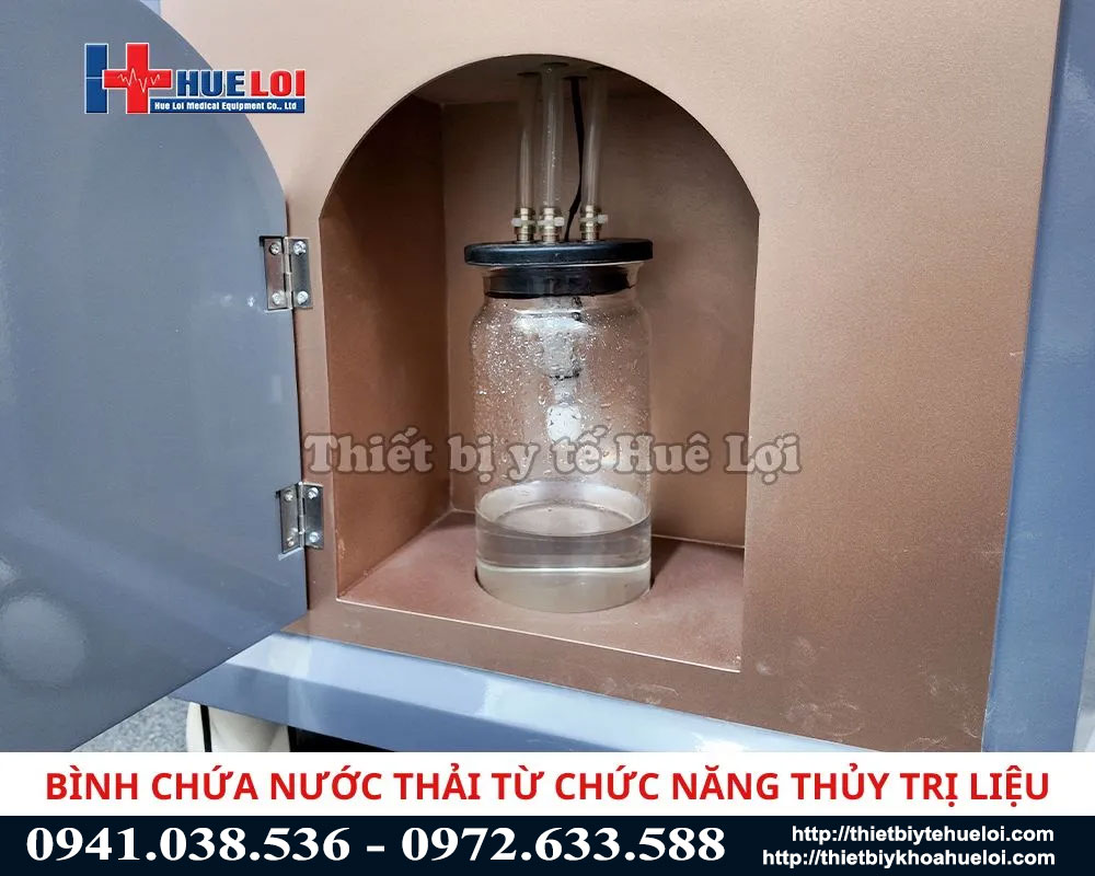 Ống đựng nước thải chức năng thủy trị liệu từ M&aacute;y phục hồi chức năng sinh l&yacute; nam giới