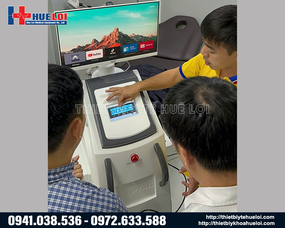 m&aacute;y điều trị vi&ecirc;m tuyến tiền liệt Hu&ecirc; Lợi