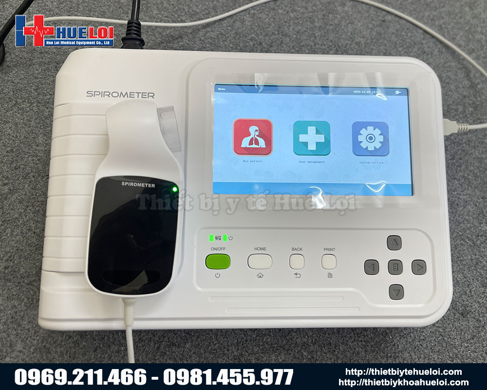 Máy đo chức năng hô hấp để bàn