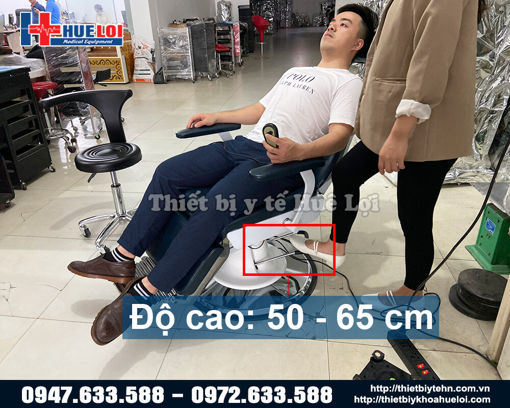 ghế nội soi tai mũi họng sử dụng điện