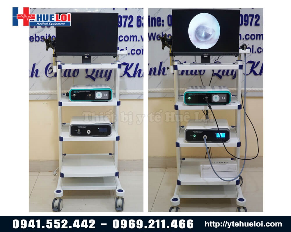 combo máy nội soi tai mũi họng tj 168b