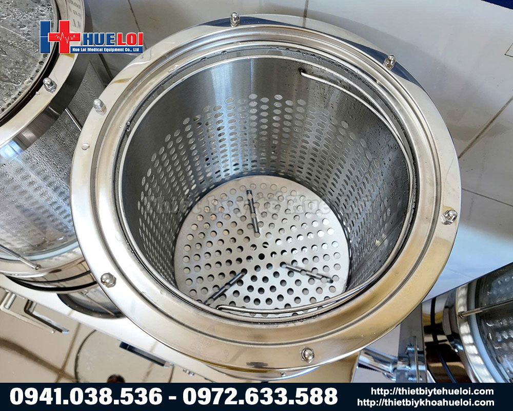 Máy sắc thuốc 3 nồi đun chất liệu inox 304