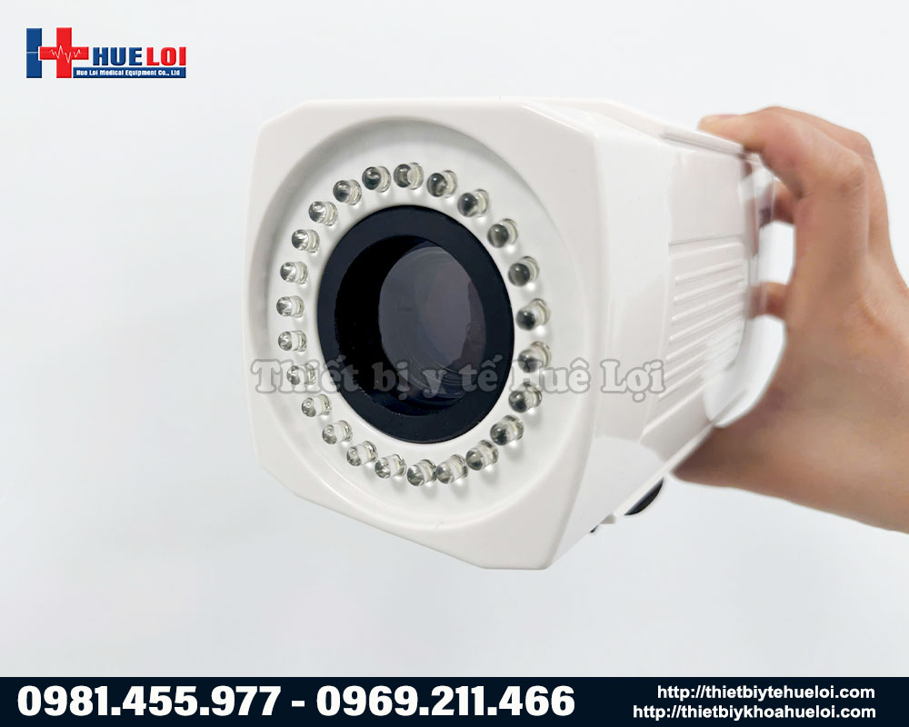 chi tiết đầu camera m&aacute;y soi cổ tử cung