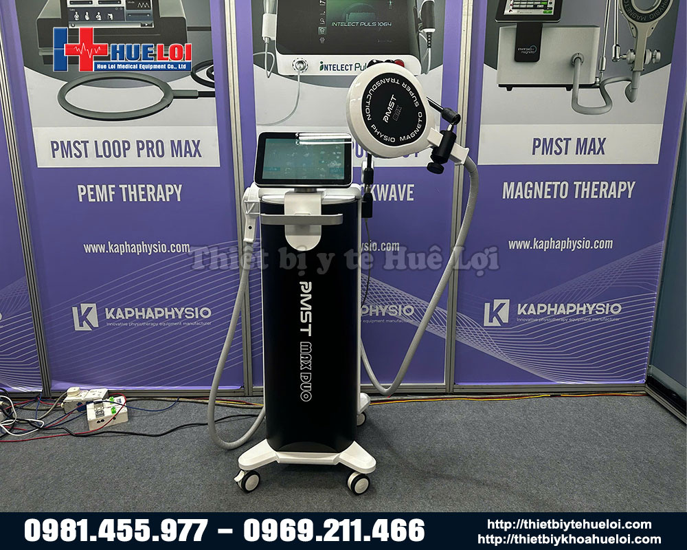 máy trị liệu bằng từ trường sử dụng 2 kênh