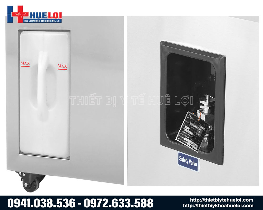 Nồi hấp tiệt tr&ugrave;ng t&iacute;ch hợp sấy kh&ocirc; tiện lợi