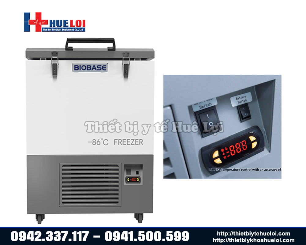 tủ bảo quản âm sâu -86 độ C nằm ngang