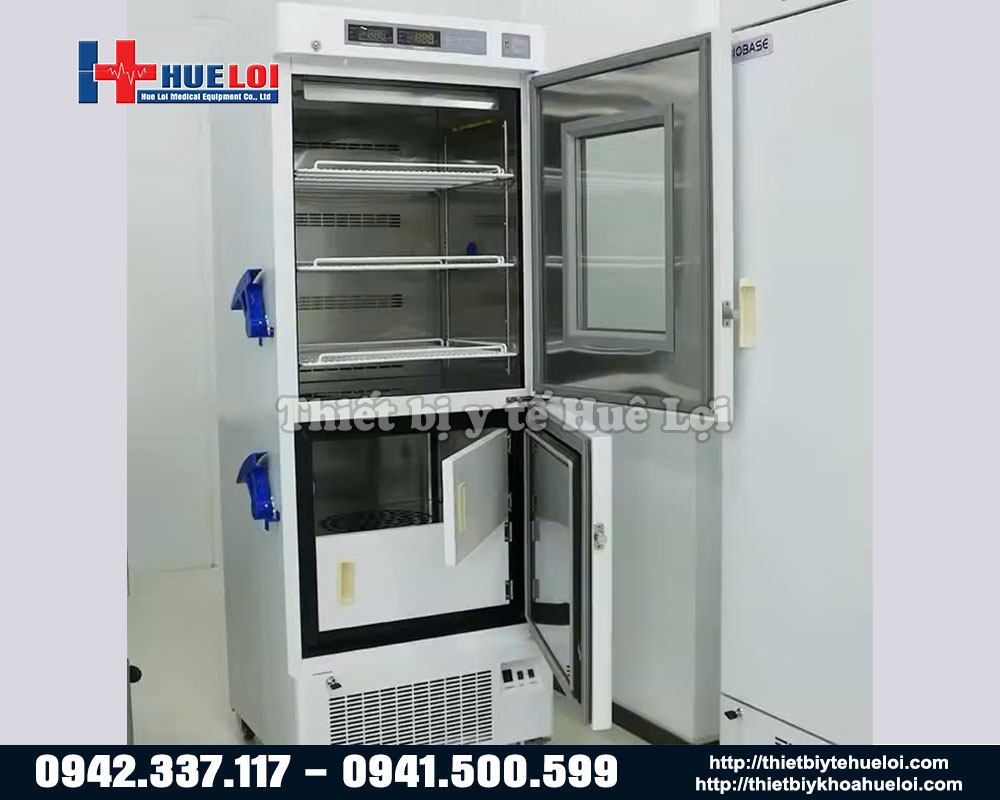 tủ cấp đông âm sâu 2 dải nhiệt độ